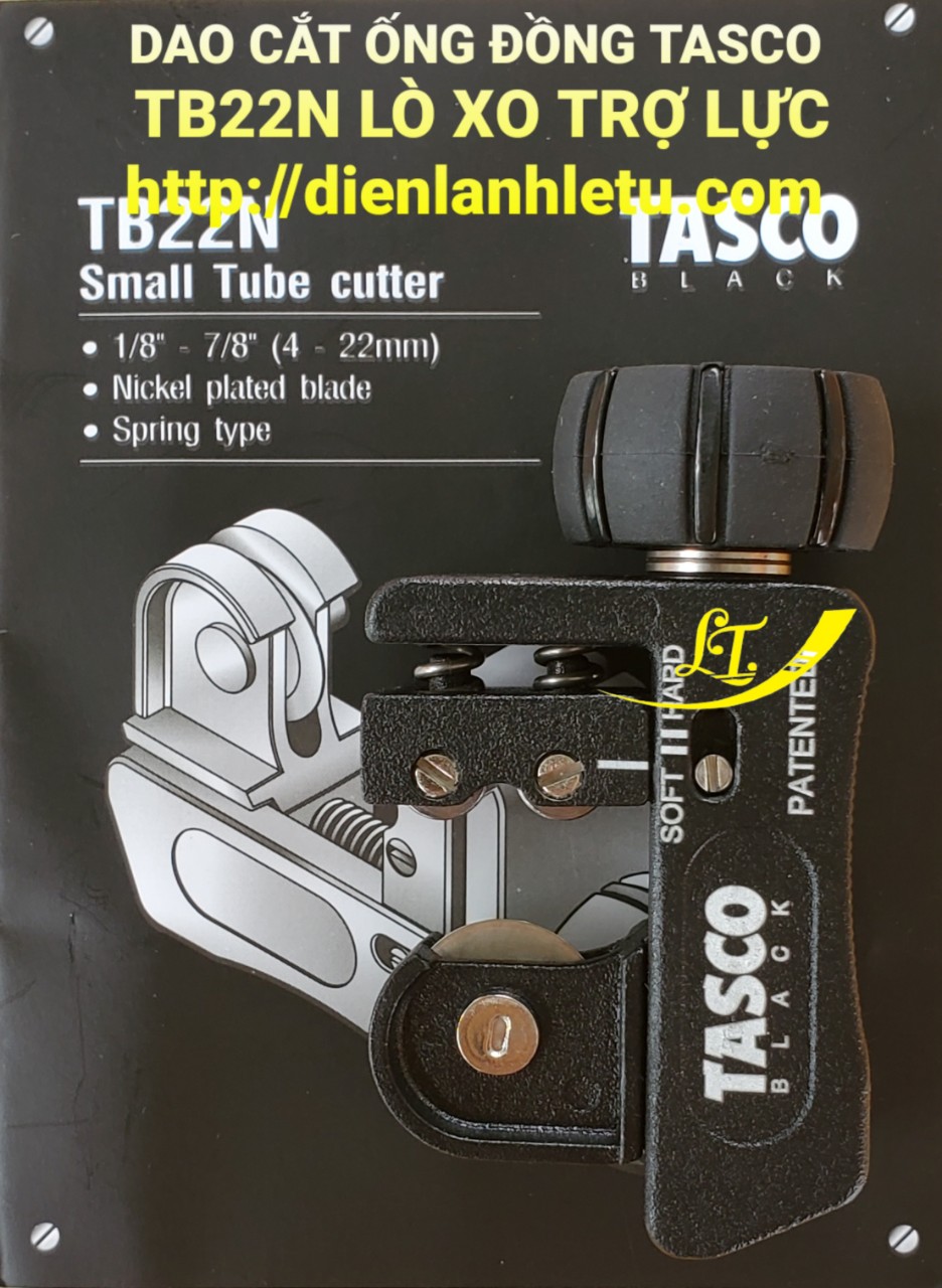 Dao cắt ồng đồng tasco tb22n lò xo trợ lực - dao cắt ồng cỡ nhỏ tasco tb22n bh12