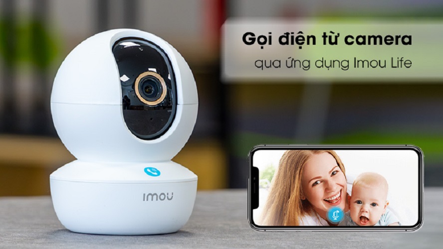Camera IP Wifi IMOU GK2CP-3C0WR 3.0MP, Quay Quét 355°, Đàm Thoại 2 Chiều, Phát Hiện Con Người