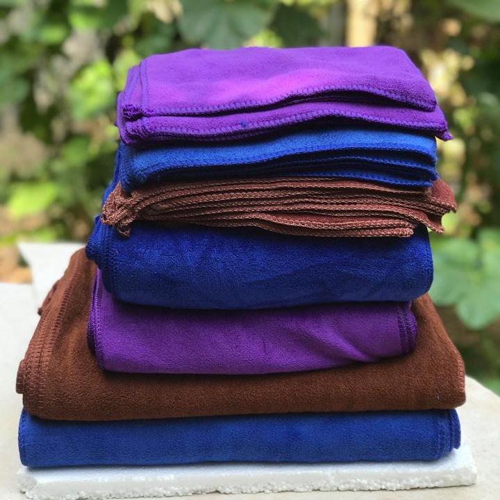 Khăn lau đa năng 25x25 thấm hút tốt, lau sạch, bền bỉ, không vương sợi bông