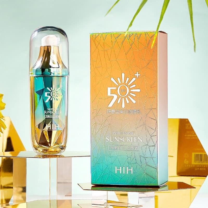 Kem chống nắng hih nâng tone tự nhiên, dưỡng ẩm , làm trắng sáng da spf50+ | pa++++ nội địa trung