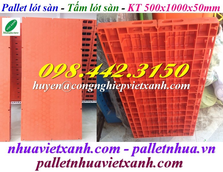 Tấm lót sàn sân khấu 500x1000x50mm