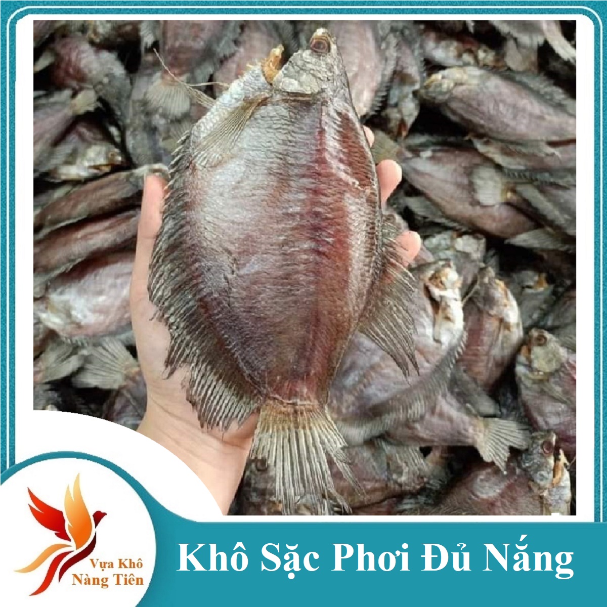 KHÔ CÁ SẠC THƯỢNG HẠNG 500gr  loại ( 10 CON 1 KG )-Khô cá sặc chiên ăn với cơm làm món mặn thật tuyệt