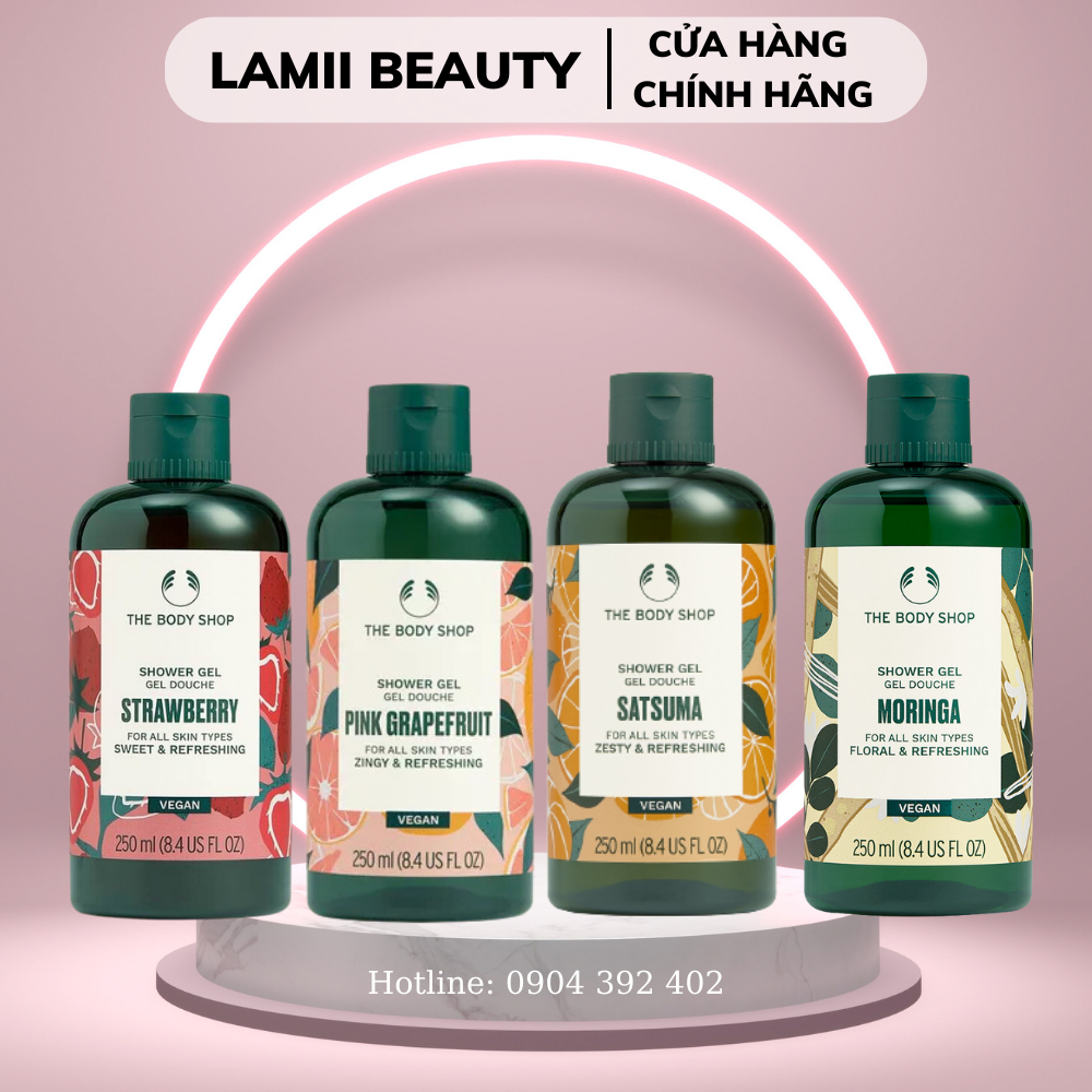 Sữa tắm the body shop shower gel 250ml - lamii beauty