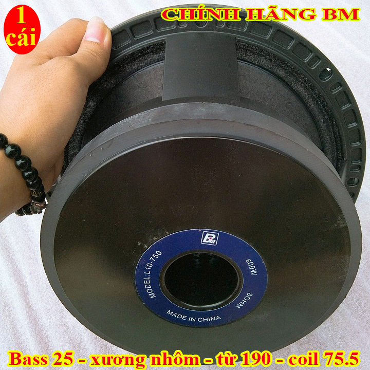 LOA BASS 25 BM NHẬP KHẨU CÔN 75MM TỪ 190MM - GIÁ 1 CHIẾC