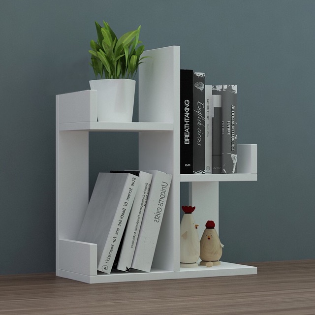 Kệ gỗ để bàn hình cây xương rồng. kích thước 40cm x 17cm x 40cm dễ dàng lắp ráp