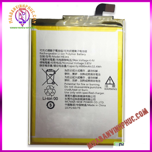 Pin nokia 2.1 / he341,dung lượng 4000mah / bảo hành 12 tháng - mbvp.com