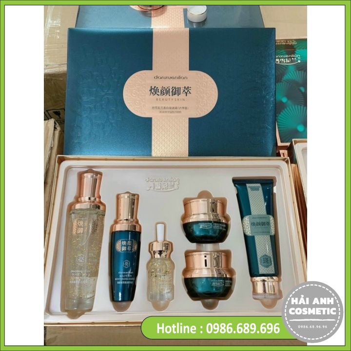 Bộ Hoàng Cung Xanh Beauty Skin 6in1  Nám Dưỡng Trắng Da