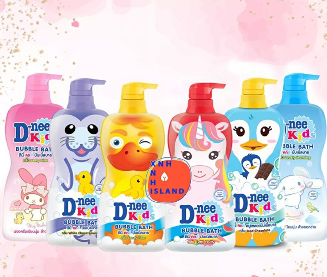 Sưã Tắm gội Dnee kids hình thú 400ml Thái Lan