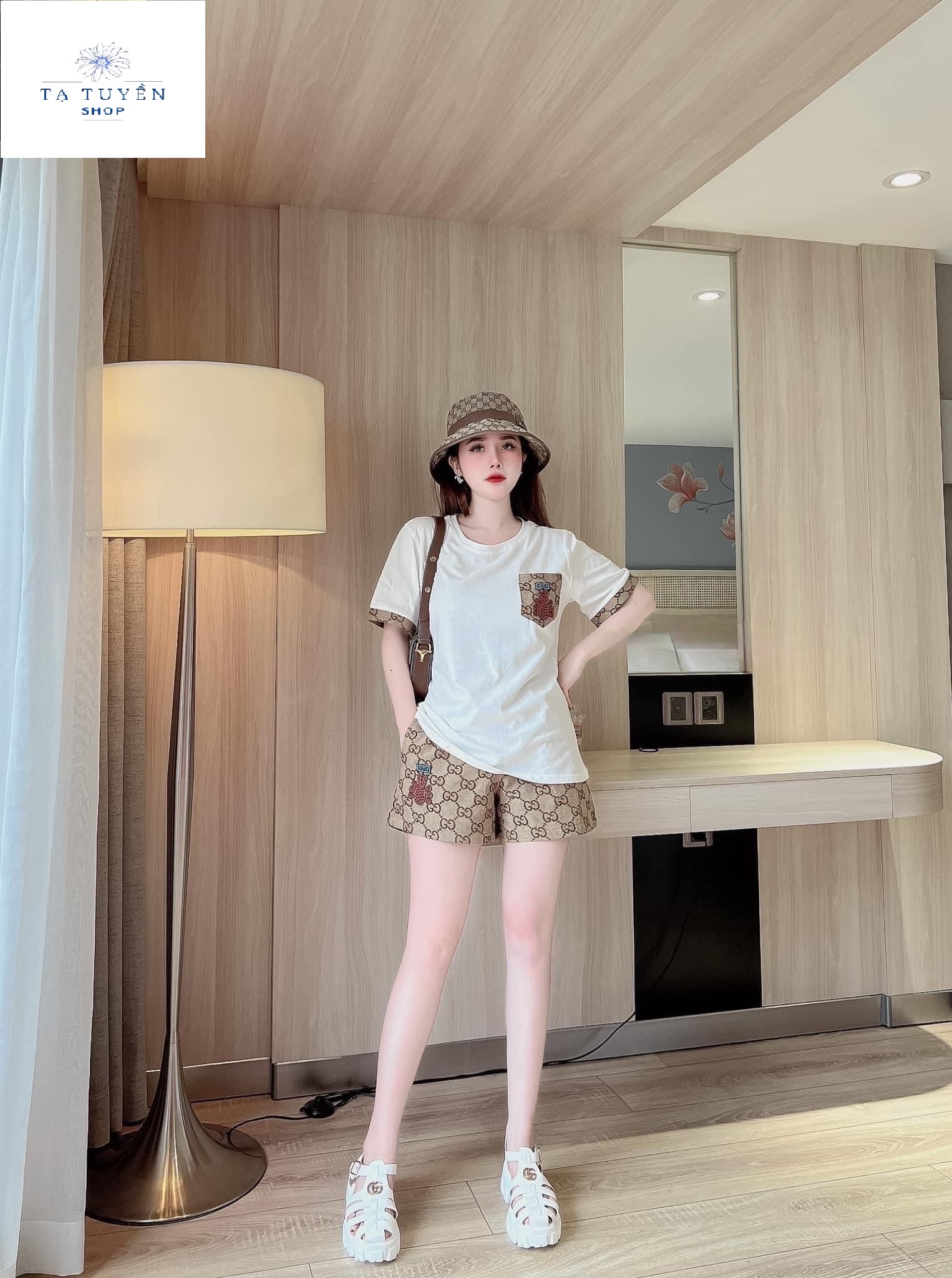Set bộ 3 món guccii kèm mũ siiuu xinh