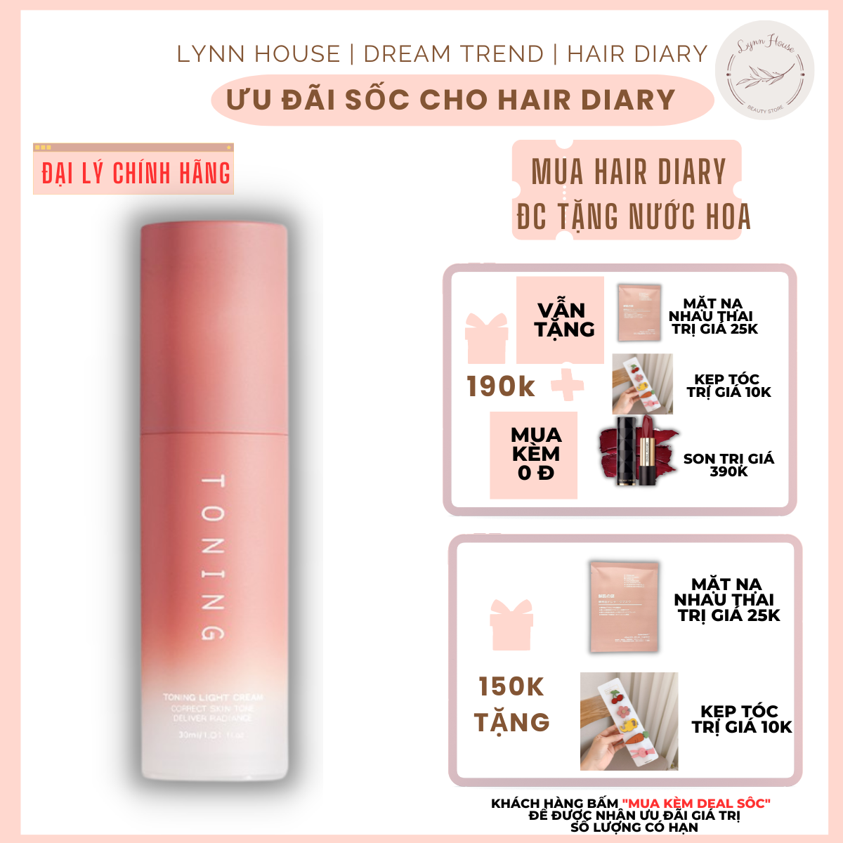 [HCM]Kem lười nâng tone trắng sáng da Dream Trend