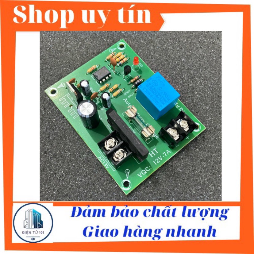 Mạch sạc bình ắc quy 12v tự ngắt