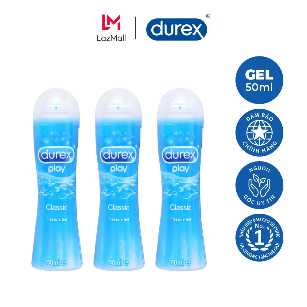 [HCM]Combo 3 Gel Durex Play Classic 50ml