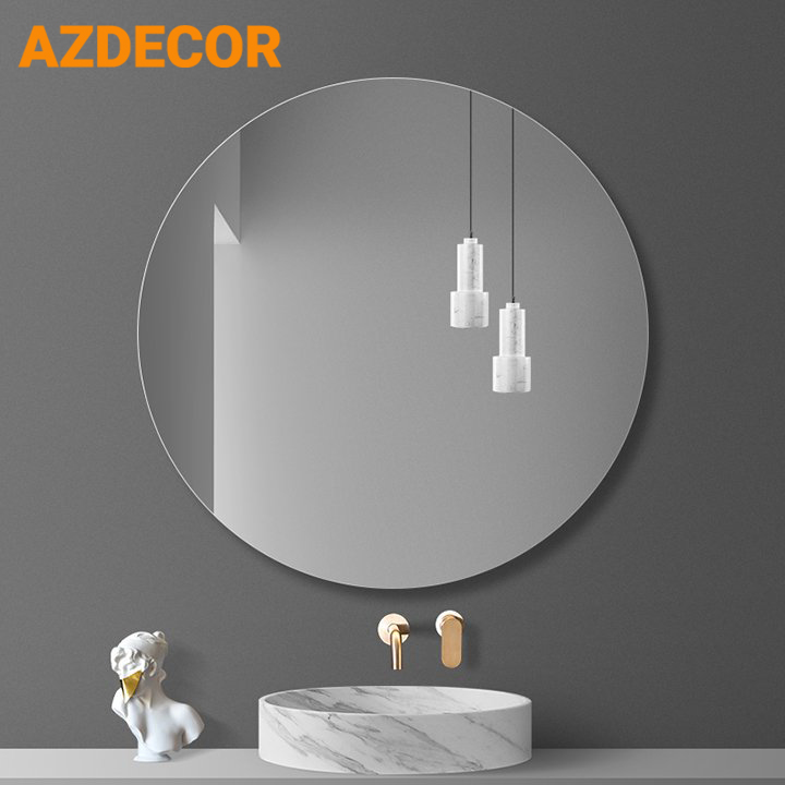 Gương Tròn Nhà Tắm - Đường Kính D40, D50, D60 [FULL PHỤ KIỆN]