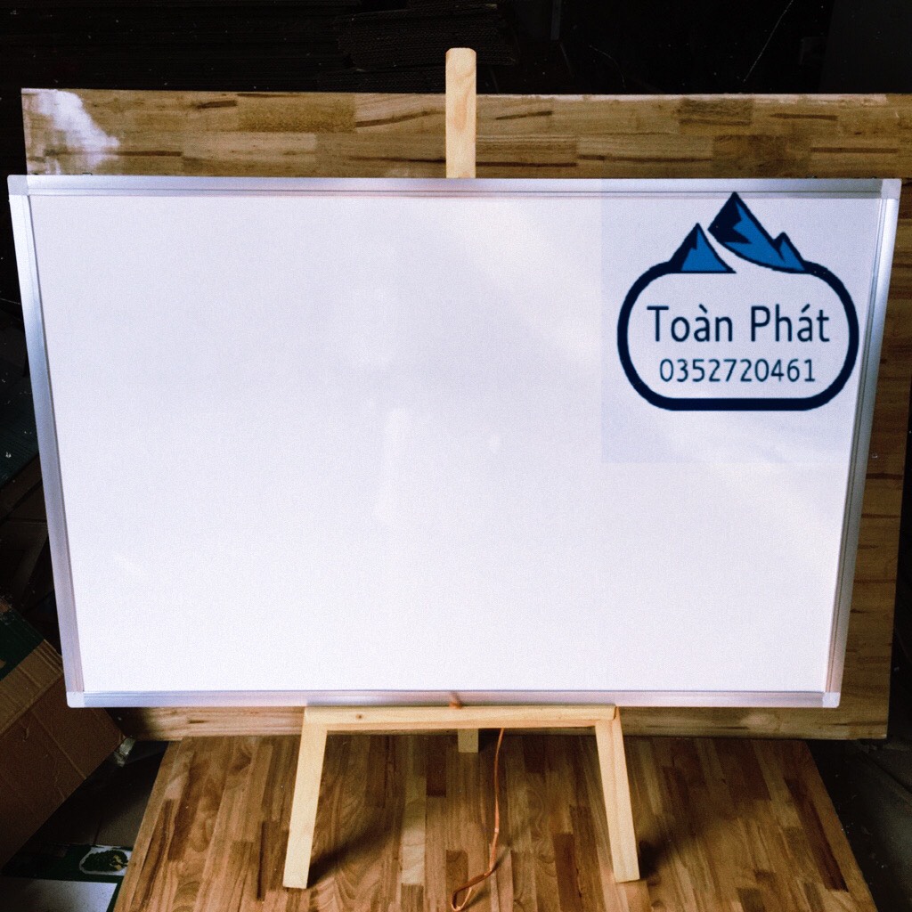Bảng phóc trắng 80/120cm viết bút lông, viết phấn giá rẻ