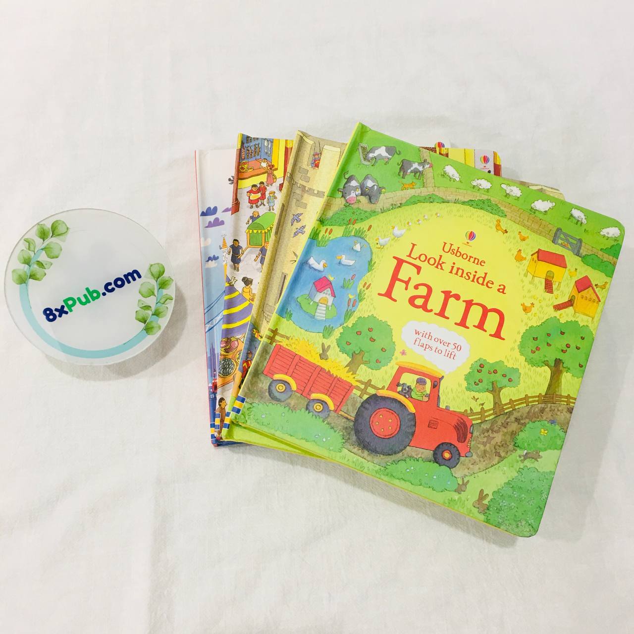 Tuyển tập sách tương tác lật mở lift-the-flap usborne look inside cho bé từ 3-5 tuổi