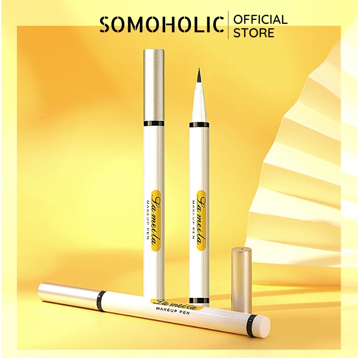 Bút kẻ mắt eyeliner lameila màu đen chống nước lâu trôi dễ vẽ somoholic eln5