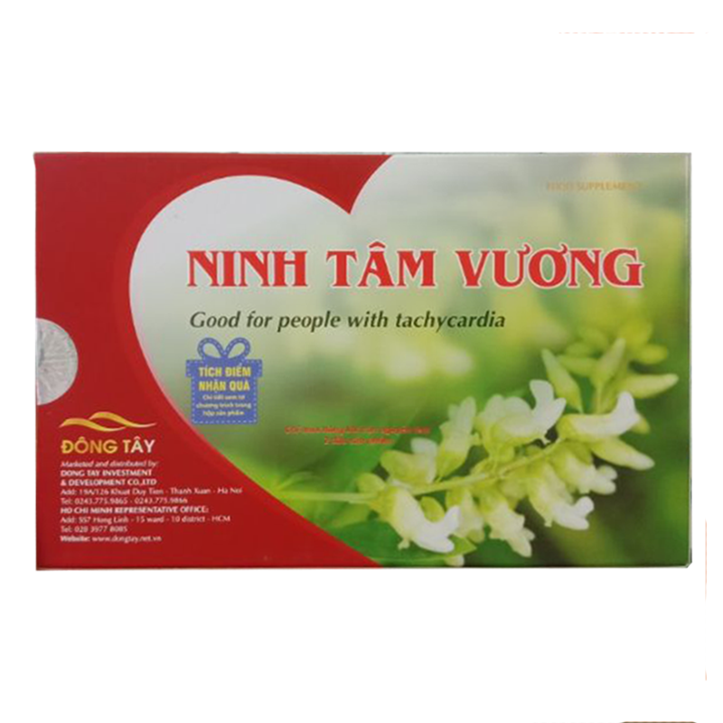 Ninh Tâm Vương - Ổn Định Nhịp Tim Hộp 30 viên