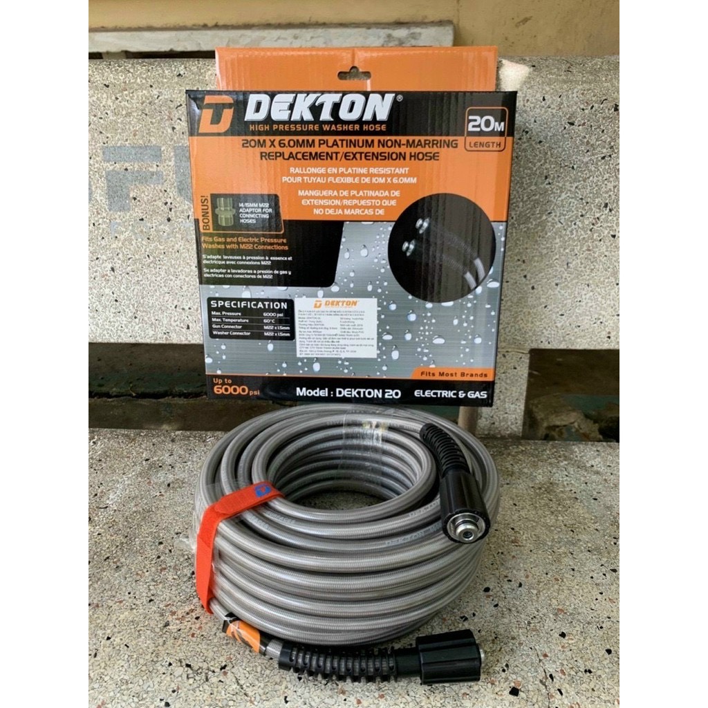 Dây rửa xe mini Dekton 20m