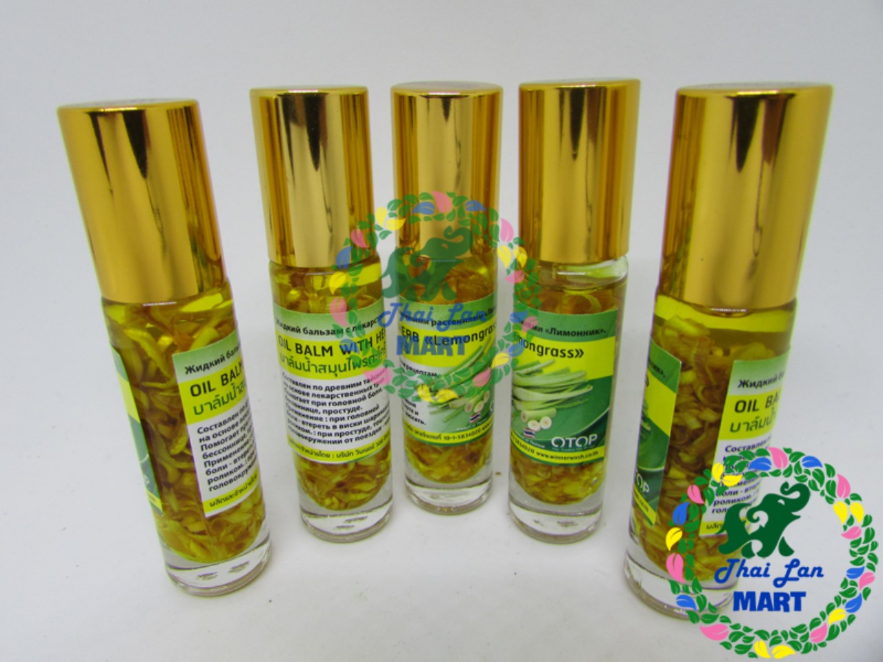 Dầu lăn otop lemongrass hương sả hàng nội địa chính hãng thái lan 10ml