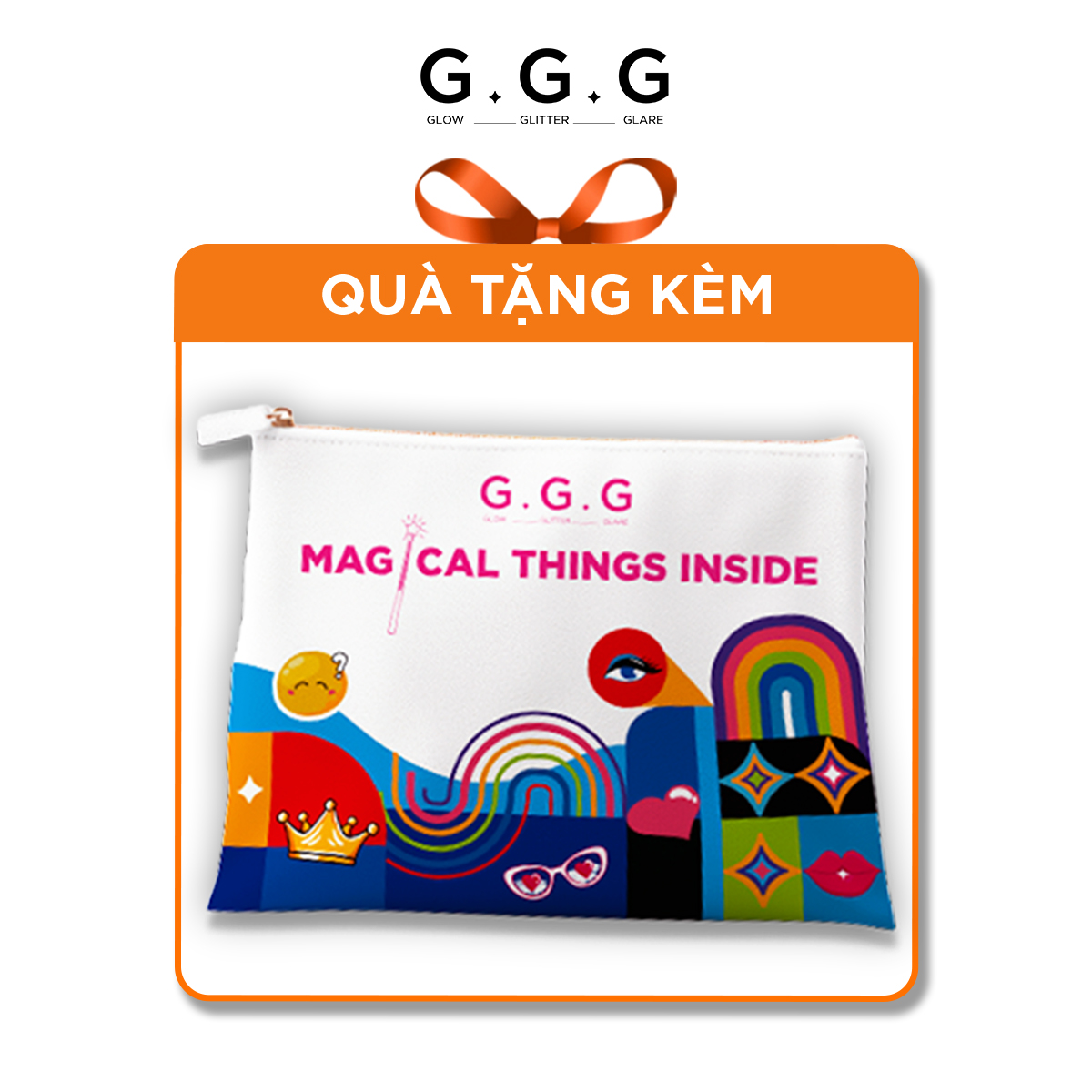 Túi pouch đựng mỹ phẩm - new ver 2024