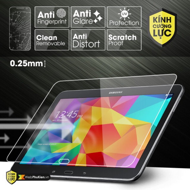 Kính cường lực sam sung galaxy tab 4 10.1 t530