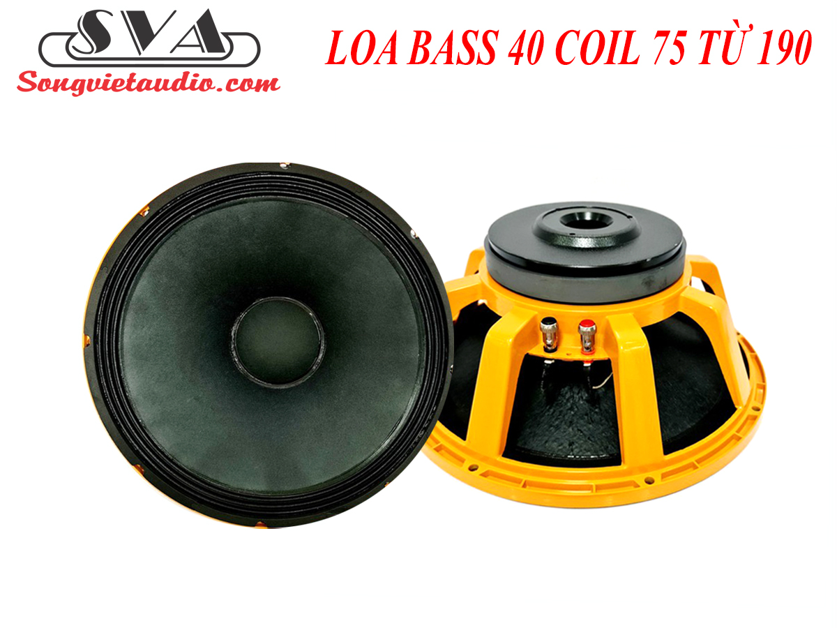 BASS 40 COIL 75 TỪ 190 KHUNG VÀNG - hàng nhập china-CẶP