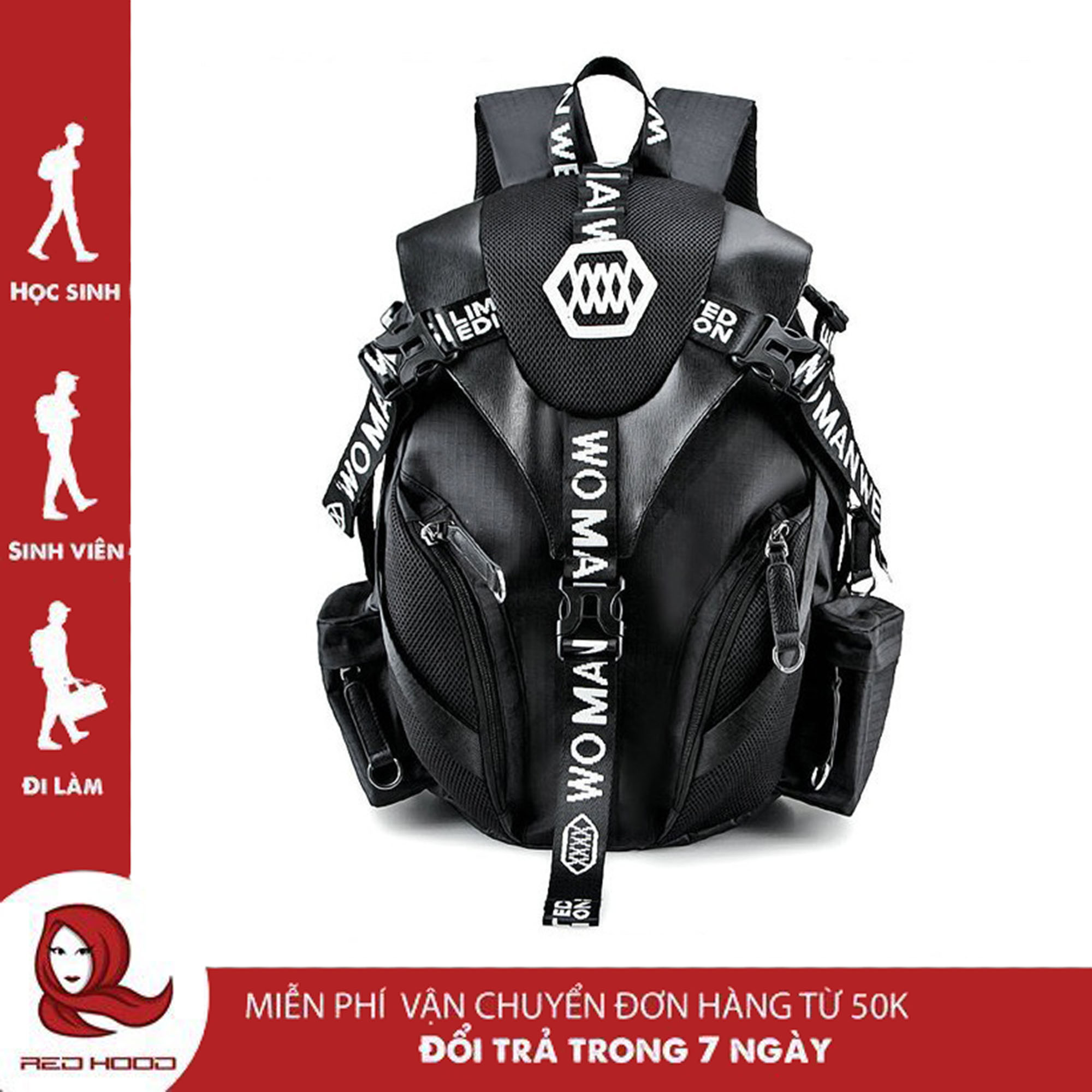 Balo Thời nam Gaming Kiêm Balo Laptop, balo du lịch