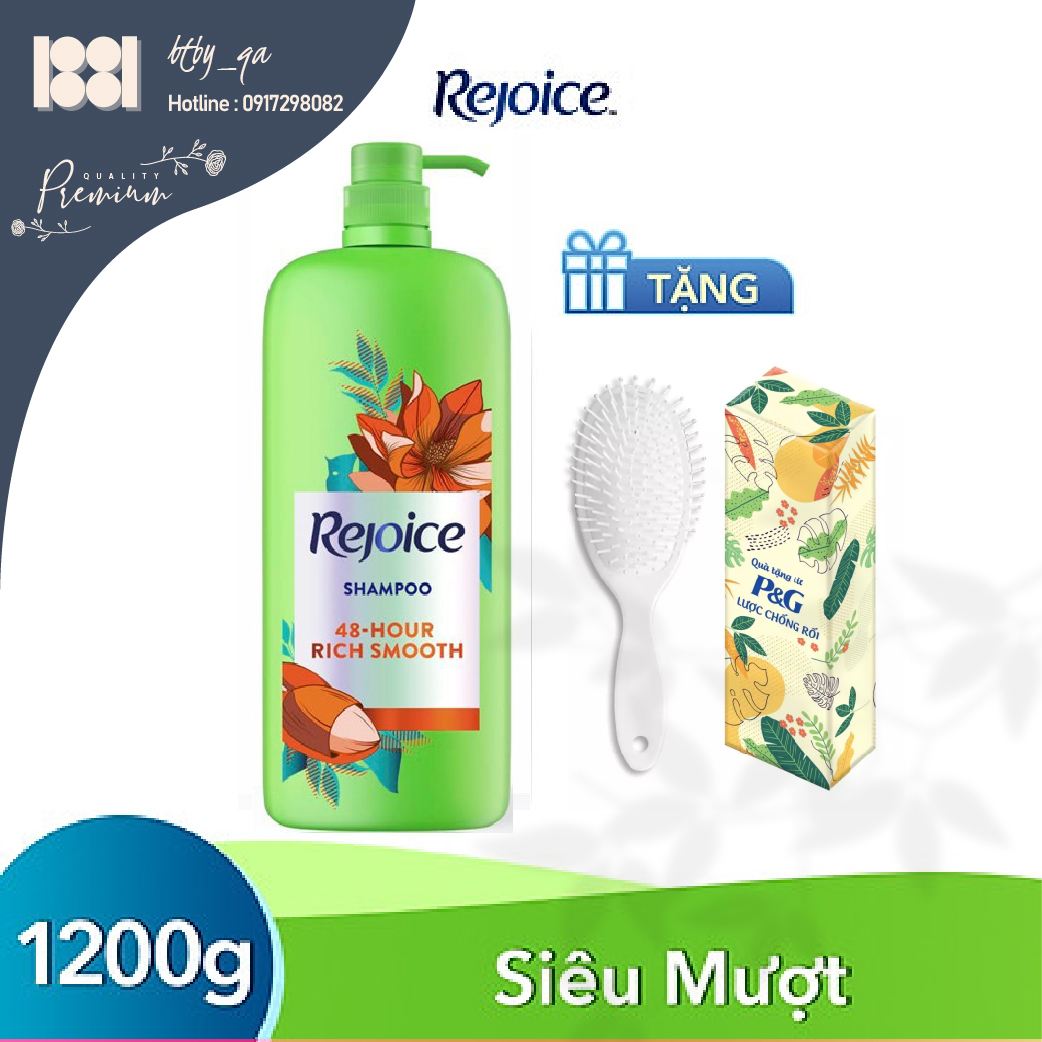 Dầu gội rejoice siêu mềm mượt 48 giờ chai 1200ml