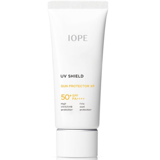 Kem chống nắng iope uv shield sun protector spf 50, pa+++ #60ml iope sun cream #uv쉴드 선 프로텍터 xp spf 50+ pa++++
