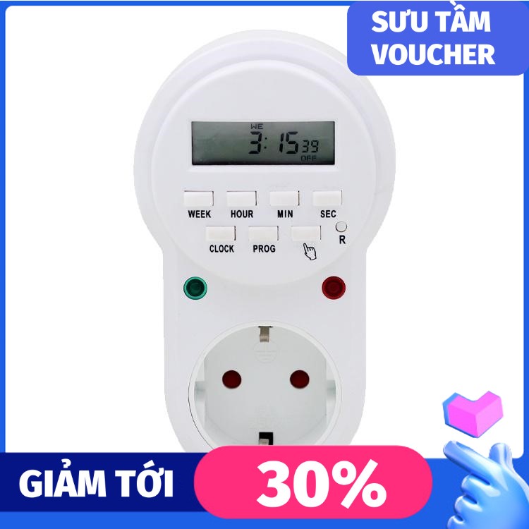 Ổ cắm hẹn giờ công suất cao ETG-63A  Hẹn giờ máy bơm nước