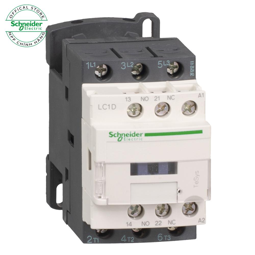 Khởi động từ LC1D 3P AC3 9 -18 A , điện áp điều khiển 220VAC