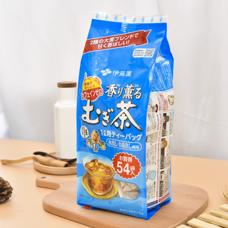 Trà lúa mạch Itoen Mugicha thanh lọc giải nhiệt 54 túi lọc