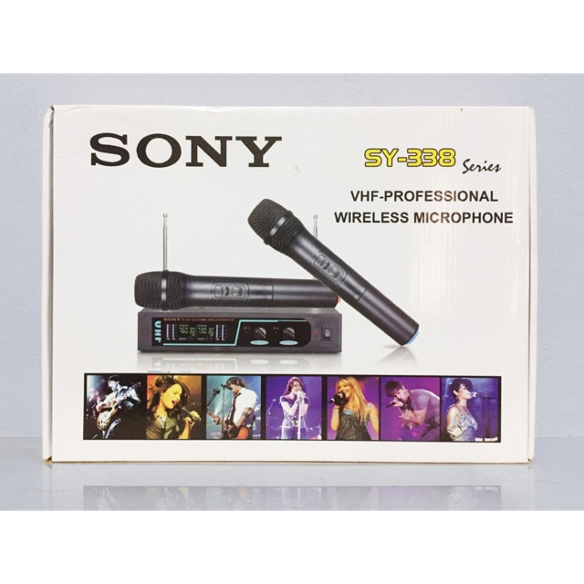Mic không dây sony sy - 338