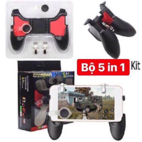 Bộ Tay Cầm Chơi Game Kèm Nút Joystick Và Bộ Nút Pubg Chơi Liên Quân - Pubg