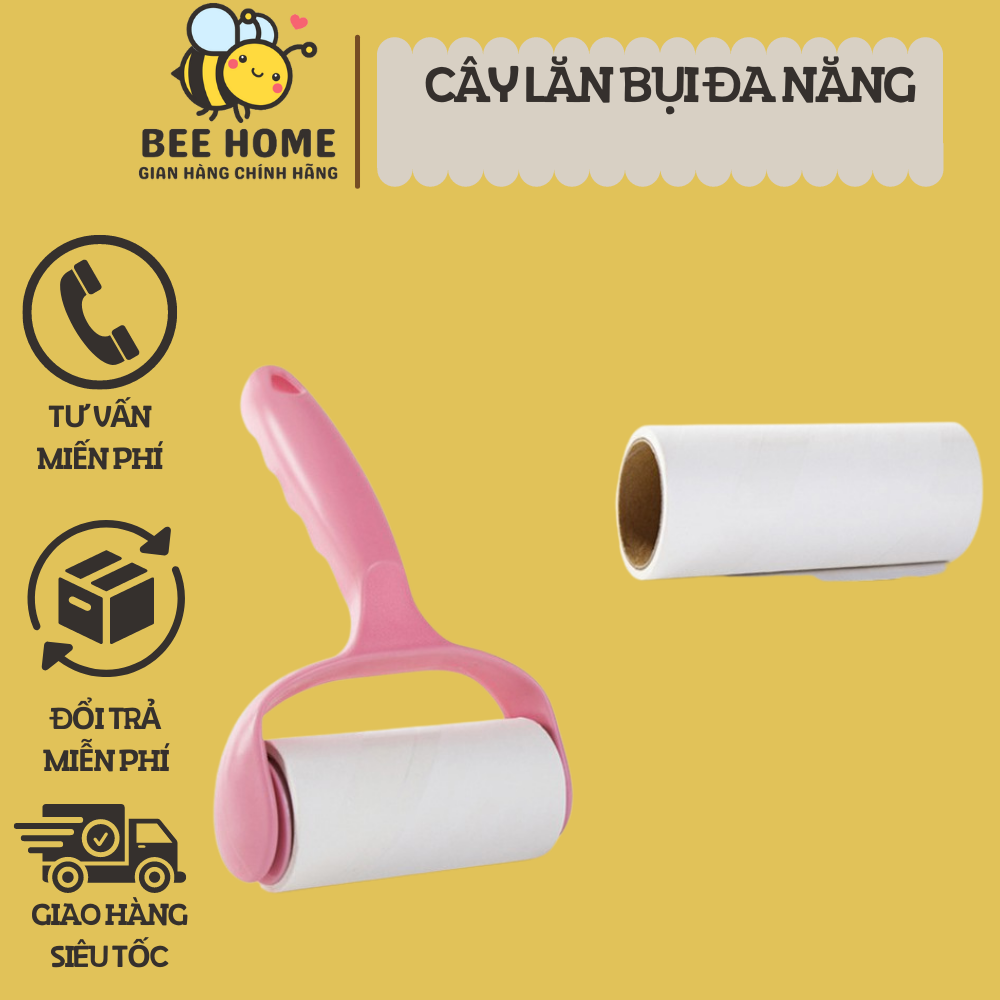 Cây lăn bụi đa năng làm sạch quần áo, ga giường, ghế Sofa