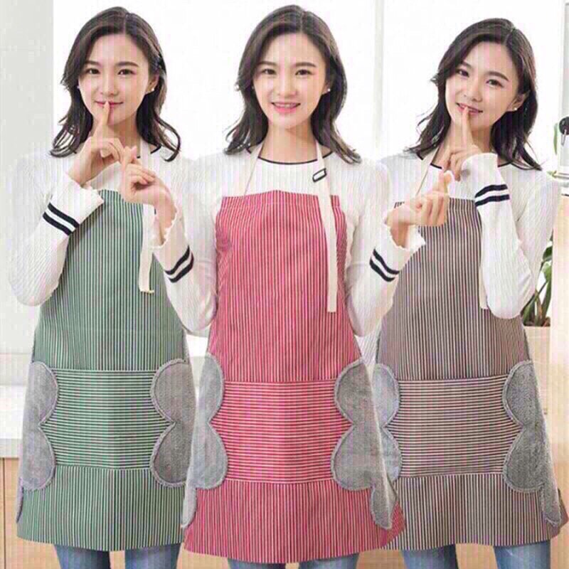 Tạp dề chống thấm Hàn Quốc dễ thương