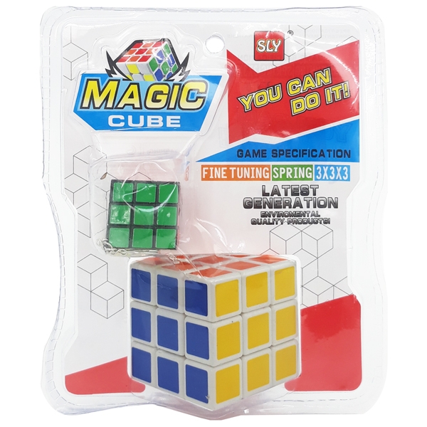 Bộ 2 Đồ Chơi Rubik 3x3 858-D10