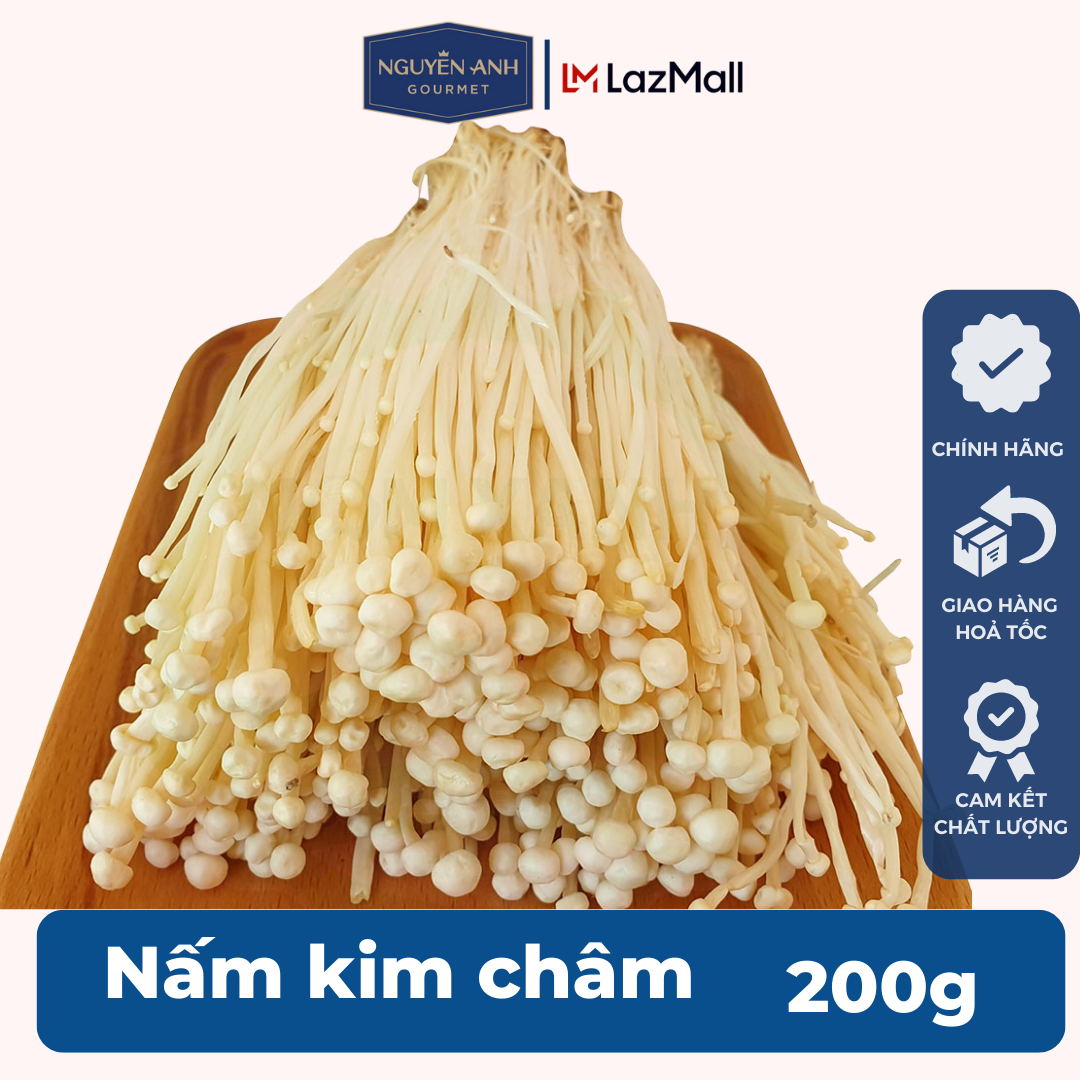 Nấm kim châm tươi nông trại Nấm Xanh