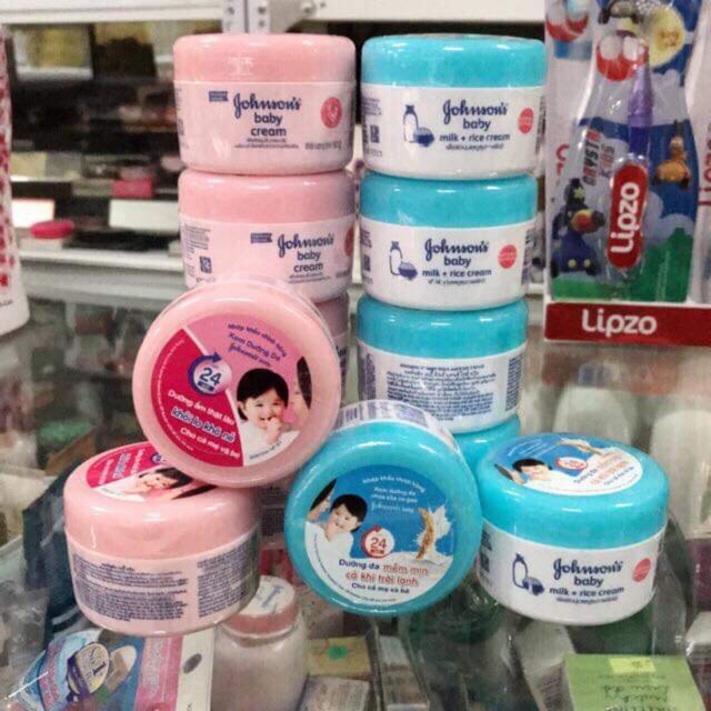 Kem dưỡng ẩm johnson baby 50g thái lan