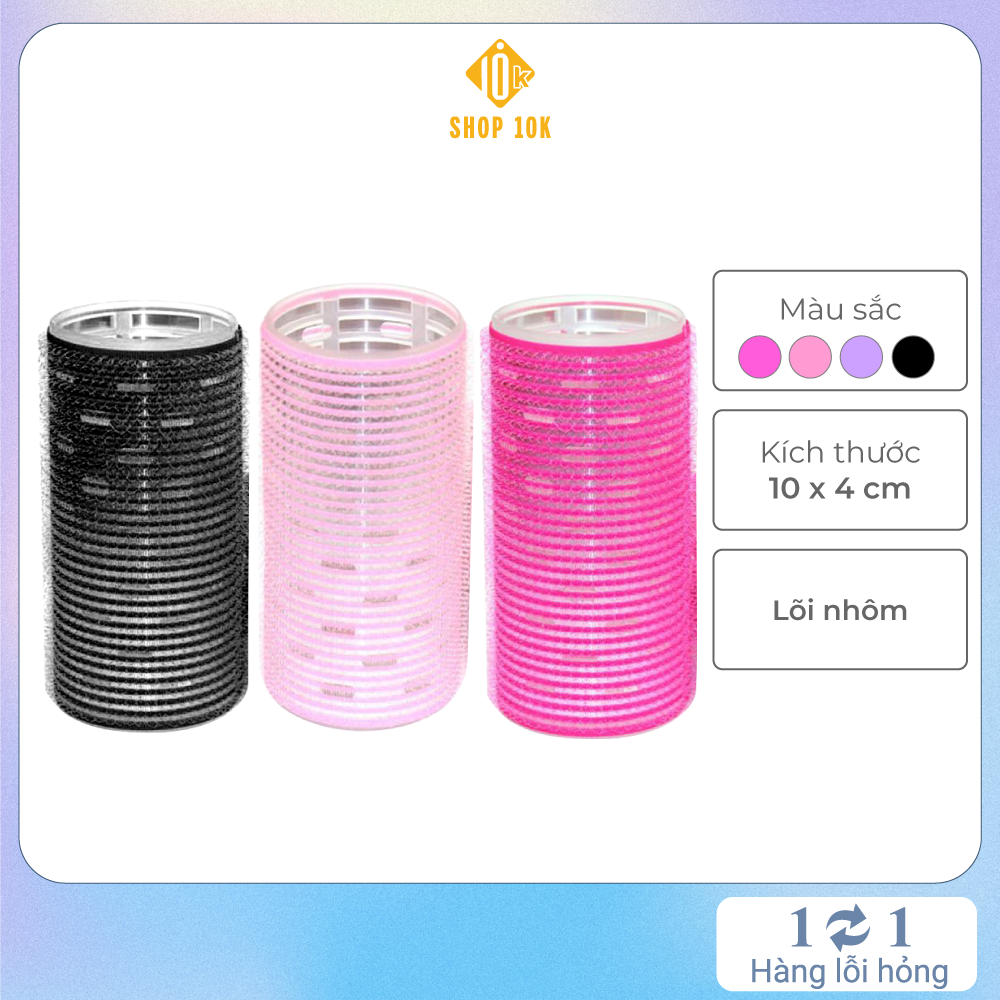 Lô uốn mái tự dính, lô cuốn tóc xoăn tự nhiên size 4x10,5cm shop10k - sp005256