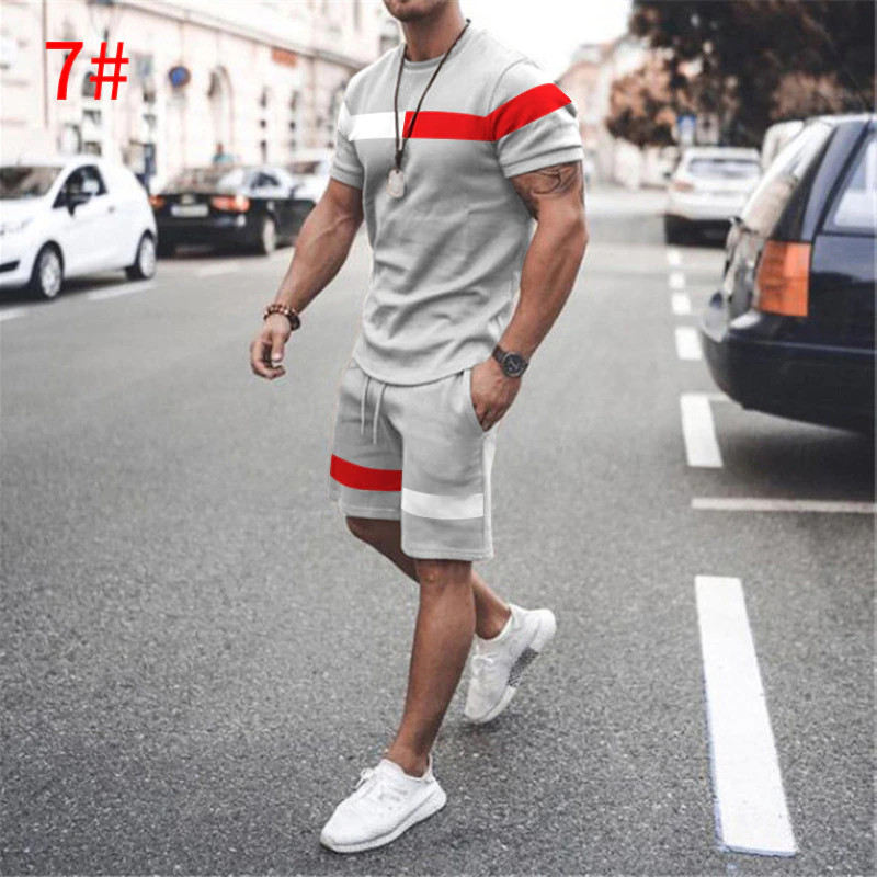 Đồ bộ quần áo thể thao nam bộ đồ nam chất thun lạnh co giãn 6 màu lavander