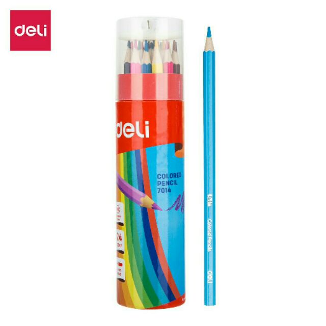 Chì màu deli 12 màu 18 màu 24 màu 36 màu.