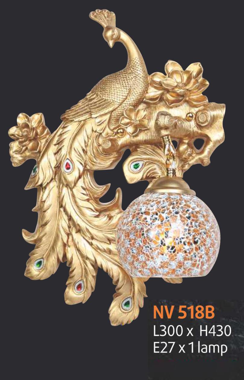 Đèn treo tường - vách tường kiểu cổ điển Netviet NV-518B