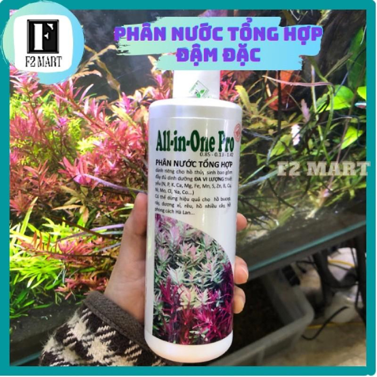 All in one pro | phân nước tổng hợp dành cho cây thuỷ sinh
