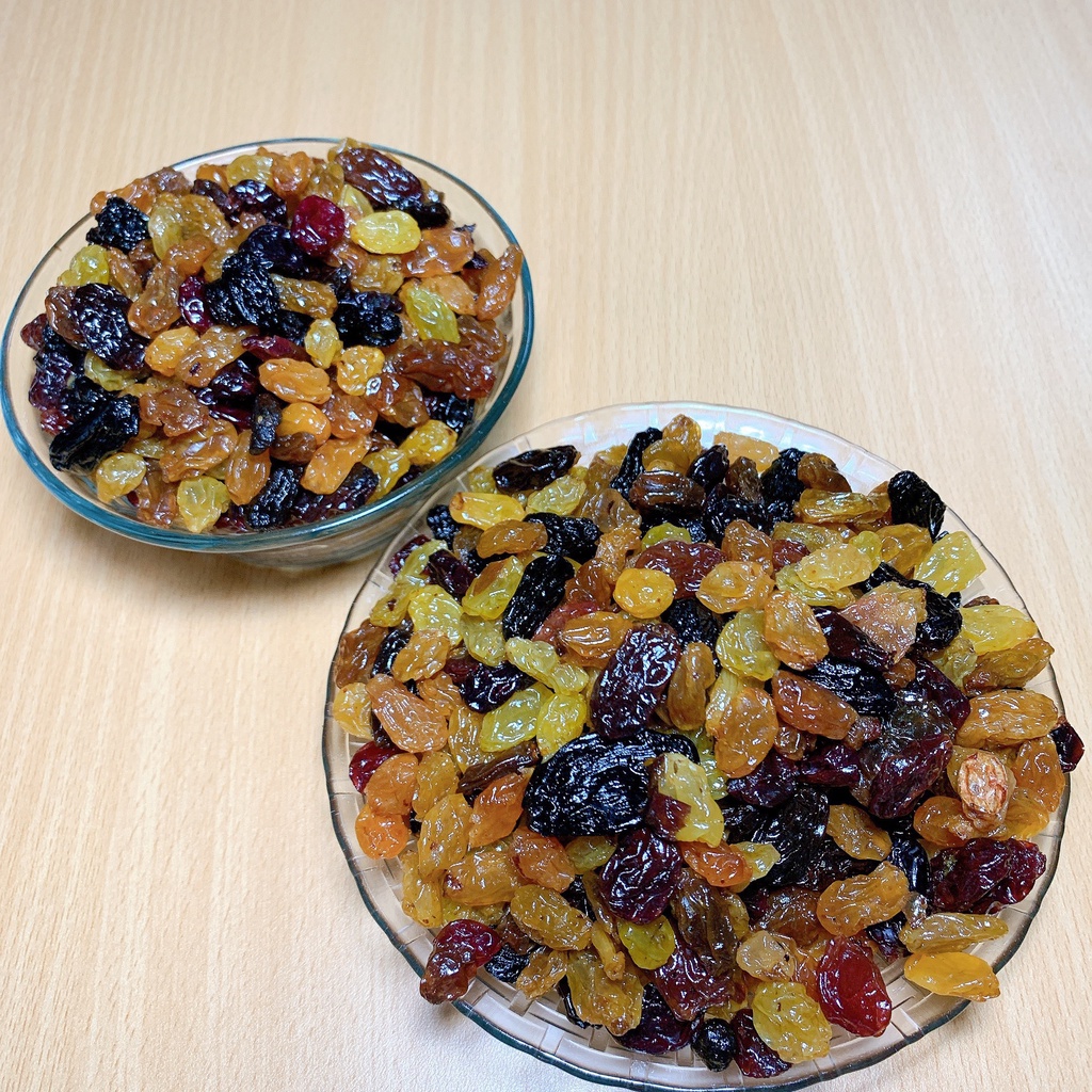 Nho khô mix 3 màu 250gram