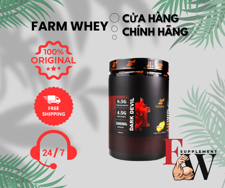 [ SIÊU MẠNH ] PRE WORKOUT DARK DEVIL TĂNG SỨC MẠNH TẬP LUYỆN , TẬP TRUNG , TỈNH TÁO