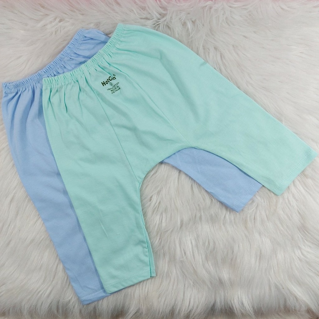 Quần dài mặc bỉm cotton màu - hotga
