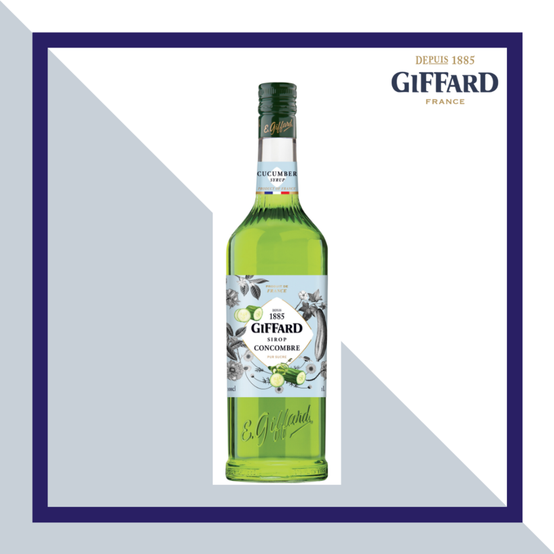 Siro Dưa leo 1000ml Giffard Vietnam