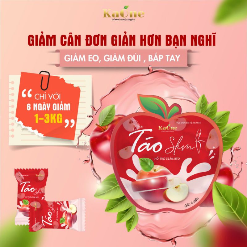 Kẹo Táo KaOne - Hỗ Trợ Giảm Béo Hiệu Quả Đơn Giản