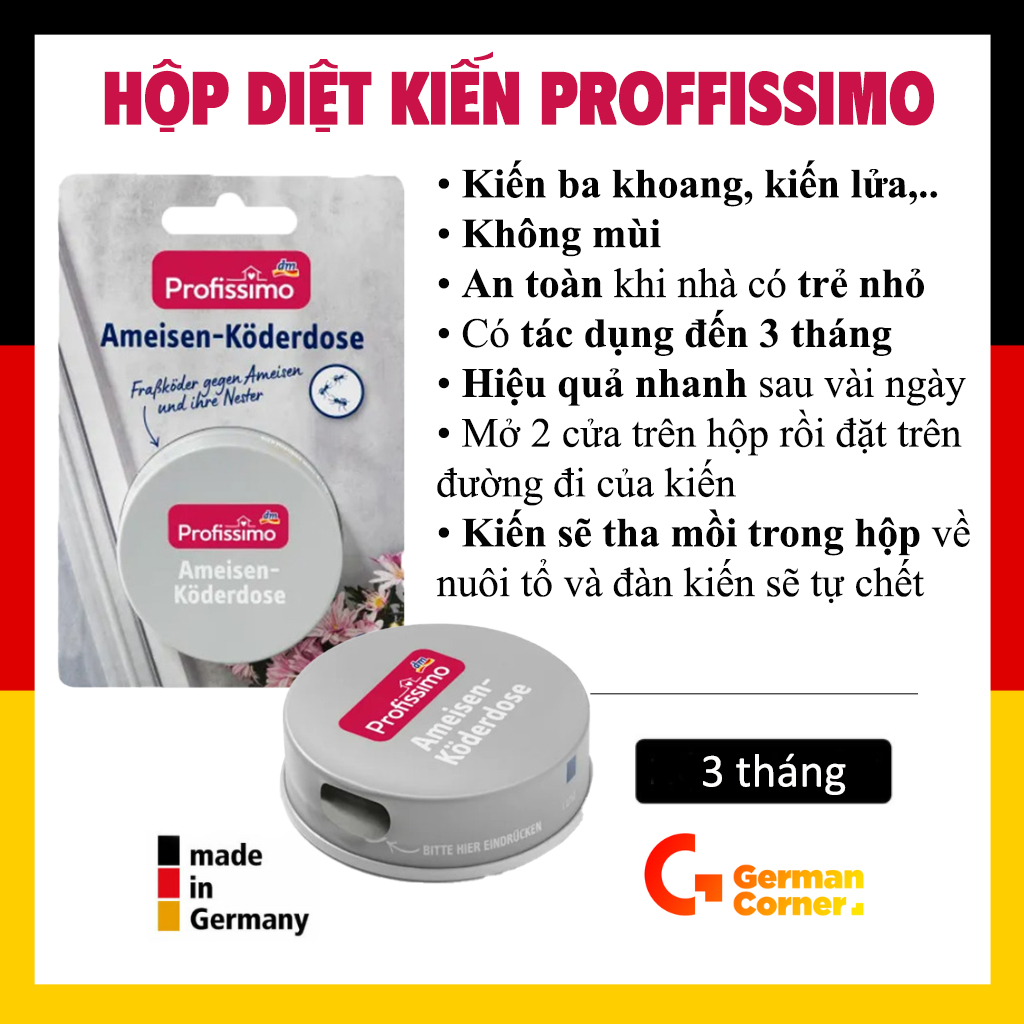 Hộp diệt kiến an toàn đức - german corner hàng đức nội địa